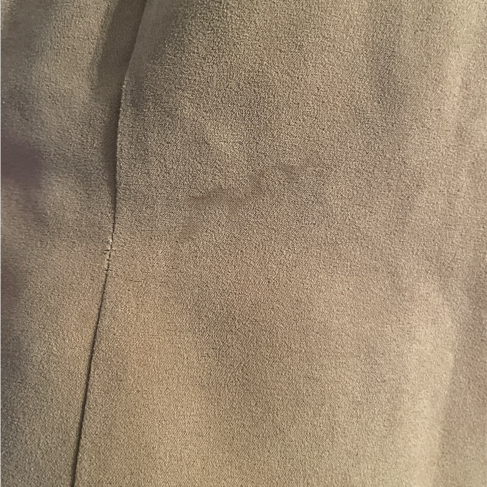 Baxter & Wells Suede Tan Women's Button-Up Shirt - Picture 5 of 5